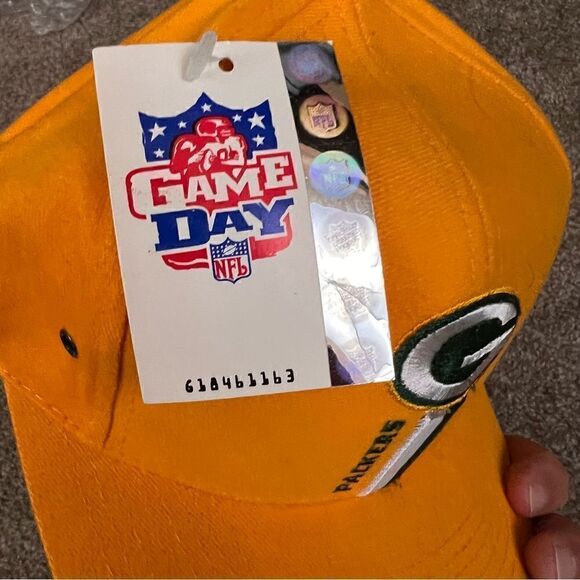 Vintage Logo 7 Green Bay Packers Snap Back - Picture 5 of 5